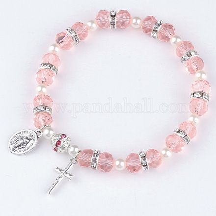 Стеклянные бусины растянуть браслеты GF8629-6-1