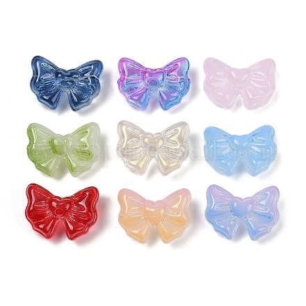 Прозрачные стеклянные бусины DGLA-E004-10A-1