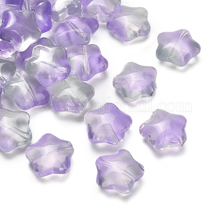 Прозрачные стеклянные бусины GLAA-B029-01J-1