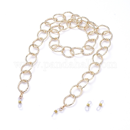 Aluminum Cable Chains Glasses Neck Cord AJEW-EH00027-02-1