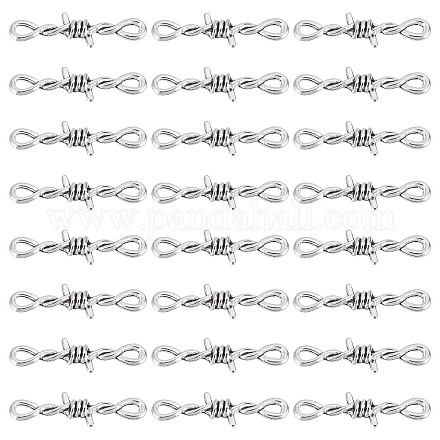 Sunnyclue 1 boîte de 60 breloques nœuds en vrac style tibétain symbole celtique amour espoir connecteur breloques pour la fabrication de bijoux breloques collier à faire soi-même boucles d'oreilles artisanat fournitures pour femmes adultes FIND-SC0003-49-1