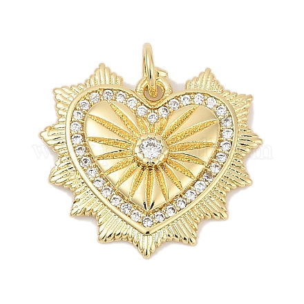 Латунные микро проложить кубического циркония подвески KK-U058-58A-G-1