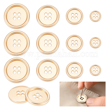 20 шт. 4 стиля 4-отверстие кнопки из цинкового сплава BUTT-NB0002-12KCG-1
