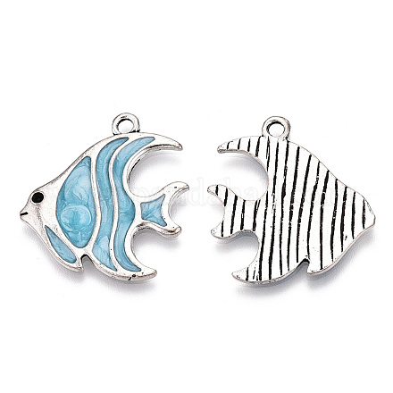 Кулон эмали сплава&nbsp;ENAM-TAC0009-08-1