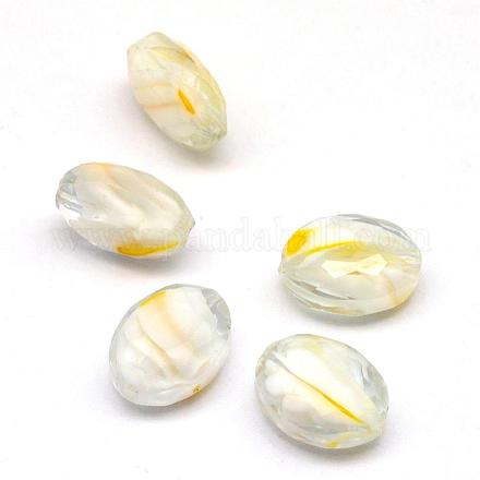 Glass Beads Strands GLAA-Q055-02-1