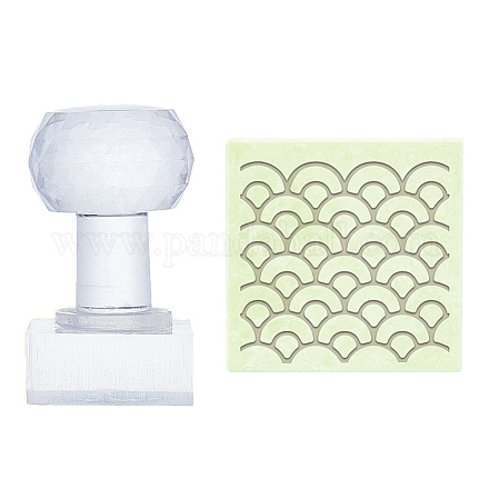 Klare Seifenstempel aus Acryl DIY-WH0438-028-1