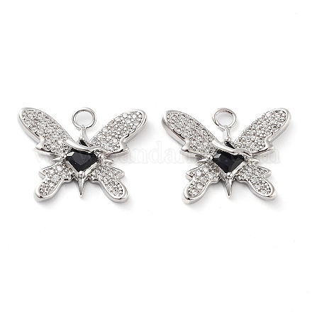 Стойки обшивки латунь микро проложить Циркон подвеску KK-M280-13P-02-1