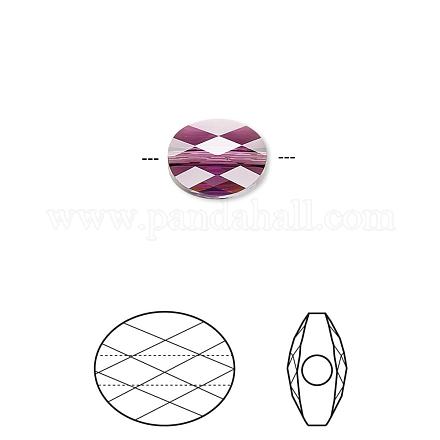 Perles de cristal autrichien 5051-8x6-204(U)-1