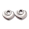Non-Tarnish 304 Stainless Steel Charms, Heart, Stainless Steel Color, 13.5x15x2.5mm, Hole: 4mm