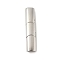304 Stainless Steel Bayonet Clasps, Rectangle, Flat Hole, Stainless Steel Color, 43x9x6mm, Hole: 7x4mm
