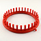 Plastic Spool Knitting Loom for Yarn Cord Knitter, Red, 190x35mm