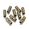 Tibetan Style Hollow Tube Beads, Cadmium Free & Nickel Free & Lead Free, Antique Bronze, 23x8mm, Hole: 5mm