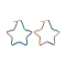 304 Stainless Steel Hoop Earrings, Hypoallergenic Earrings, Star, Rainbow Color, 46.5x45.5x2mm, 12 Gauge, Pin: 1x0.6mm