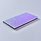 Imitation Leather Magnetic Palette, Empty Eyeshadow Makeup Palette, for Eyeshadow Powder, Rectangle with Alligator Crack Pattern, Medium Purple, 18.2x10.3x1.3cm, Inner Diameter: 16x8.1cm