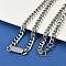7MM 304 Stainless Steel Cuban Link Chain Necklaces for Women Men, Non-Tarnish, Stainless Steel Color, 21.30 inch(54.1cm)