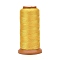 Polyester Threads, for Jewelry Making, Yellow, 0.2mm, about 1093.61 yards(1000m)/roll