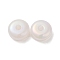 Acrylic Opaque Beads, Rondelle, WhiteSmoke, 16x7.5mm, Hole: 3.8mm