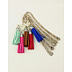 Tibetan Style Bookmarks/Hairpins AJEW-JK00016-1
