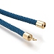Nylon Twisted Cord Bracelet Making MAK-M025-124-2