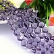 Faceted Flat Round Imitation Austrian Crystal Bead Strands G-M193-6mm-26A-1