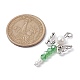 Pendentifs en perles de verre et de coquillages PALLOY-JF02555-2