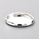 304 Stainless Steel Cabochon Settings STAS-Y001-12E-S-4