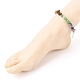 Natürliche Edelstein Perlen Fußkettchen & Stretch Armbänder Schmuck Sets SJEW-JS01133-8
