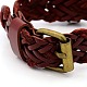 Mixed Style Braided Leather Wrist Watch WACH-L009-M-4
