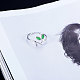 Shegrace 925 anillo de dedo de plata esterlina JR610A-3