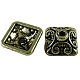 Tibetan Antique Bronze Metal Caps X-MLF0893Y-1