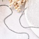 Chapelets de perles en hématite synthétique sans magnétiques G-G093-2mm-6