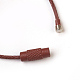 Bracelet en fil d'acier faisant MAK-F025-B15-2