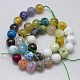Natural Fire Agate Beads Strands G-L084-10mm-17-3