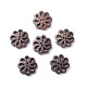 Carved Buttons in Flower Shape NNA0Z4M-4