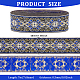 Stickerei-Polyesterbänder im ethnischen Stil OCOR-WH0070-04C-2