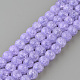 Synthetic Crackle Quartz Beads Strands X-GLAA-S134-6mm-15-1