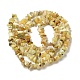 Brins de perles d'opale jaune naturelle G-G905-15-3