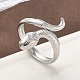 Кольца-манжеты из нержавеющей стали 304 для женщин RJEW-A079-06C-P-2