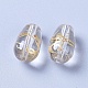 (destockage)drawbench perles de verre transparentes GLAA-L023-B-08-2