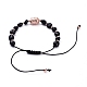 Adjustable Nylon Thread Braided Bead Bracelets BJEW-JB05291-05-2