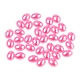 Cabujones de perlas de imitación de plástico ABS SACR-R755-8x6mm-Z6-2