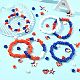 Наборы для самостоятельного изготовления браслетов на день независимости DIY-FS0009-53-8