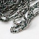 Electroplate Glass Beads Strands X-EGLA-J025-H12-2