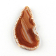 Forma mista tinto naturale agata pietra preziosa grandi ciondoli G-R300-03-3