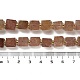 Natural Strawberry Quartz Beads Strands G-G053-B04-01-5