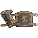 Gorgecraft 2 Stück Lederhandschuh-Armband AJEW-WH0342-88A-1