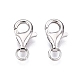Антикоррозийные застежки-клешни из стерлингового серебра 925 шт. STER-N016-37P-1