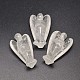 Decorazioni di esposizione domestica della pietra preziosa di cristallo naturale dell'angelo X-DJEW-L009A-07-2