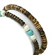 Ensemble de bracelets extensibles en perles de noix de coco BJEW-JB09807-2