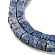 Natürliche blaue Fleck Jaspis Perlen Stränge G-I326-01B-01-3
